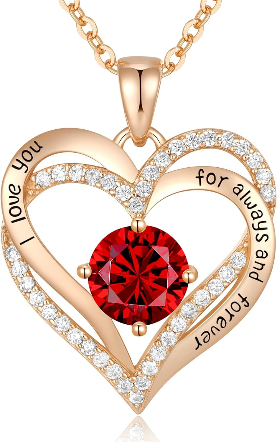 Forever Love Heart Necklaces