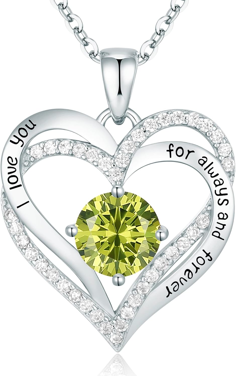 Forever Love Heart Necklaces
