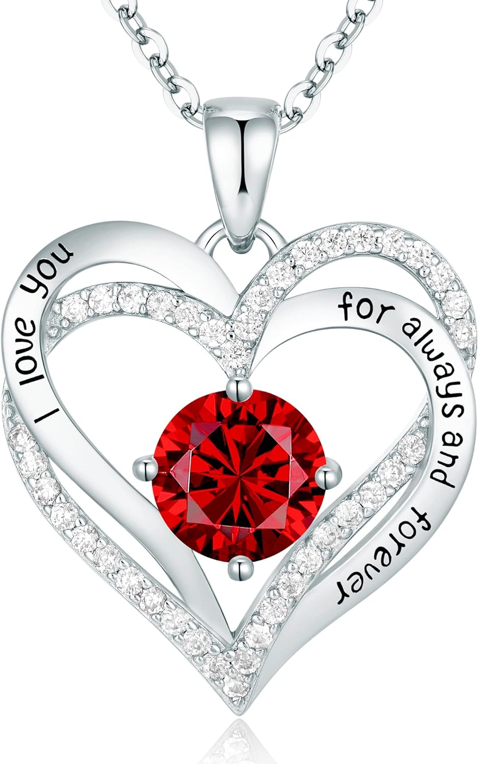 Forever Love Heart Necklaces