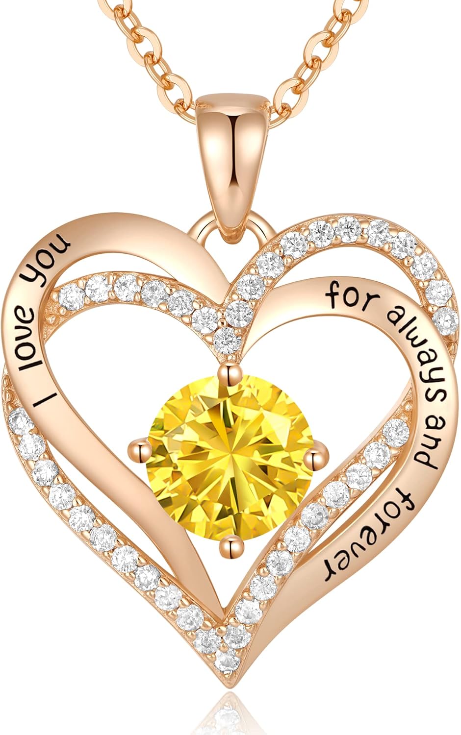 Forever Love Heart Necklaces