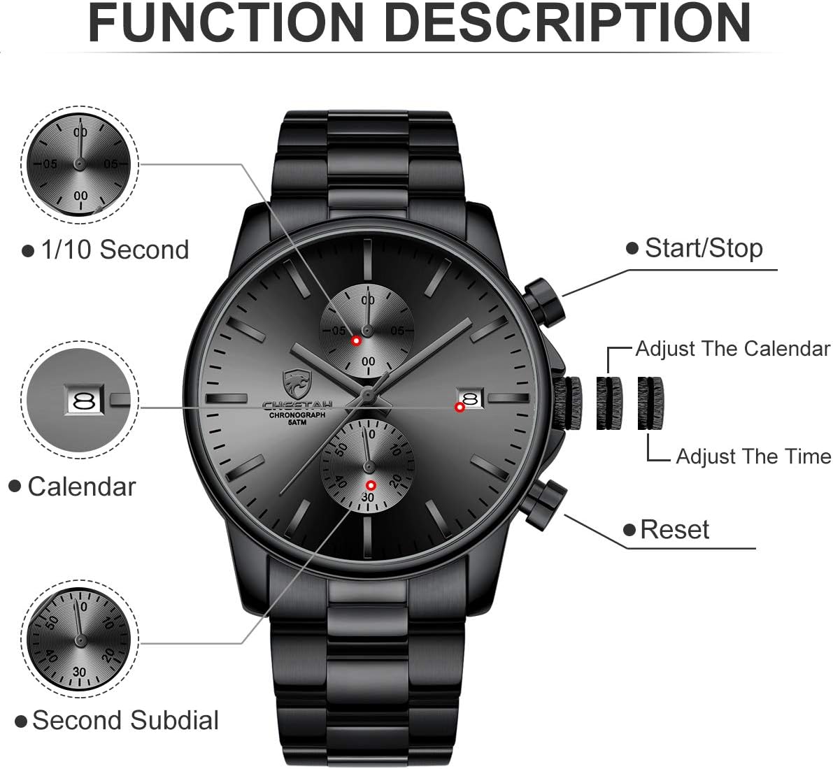 Stylish Men's Watch - Perfect for Every Occasion