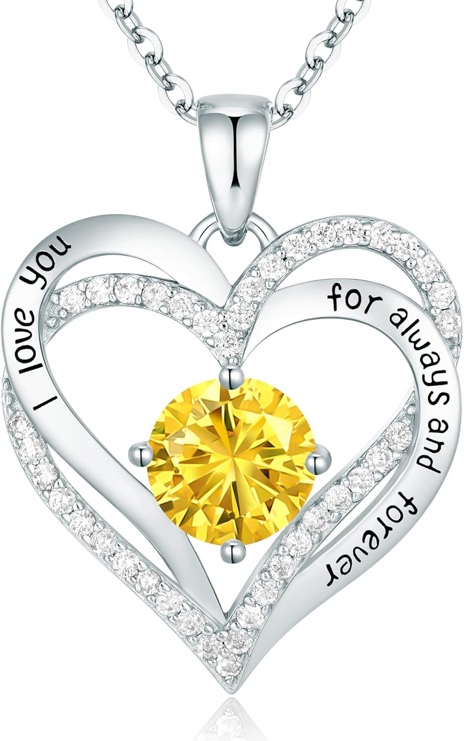 Forever Love Heart Necklaces