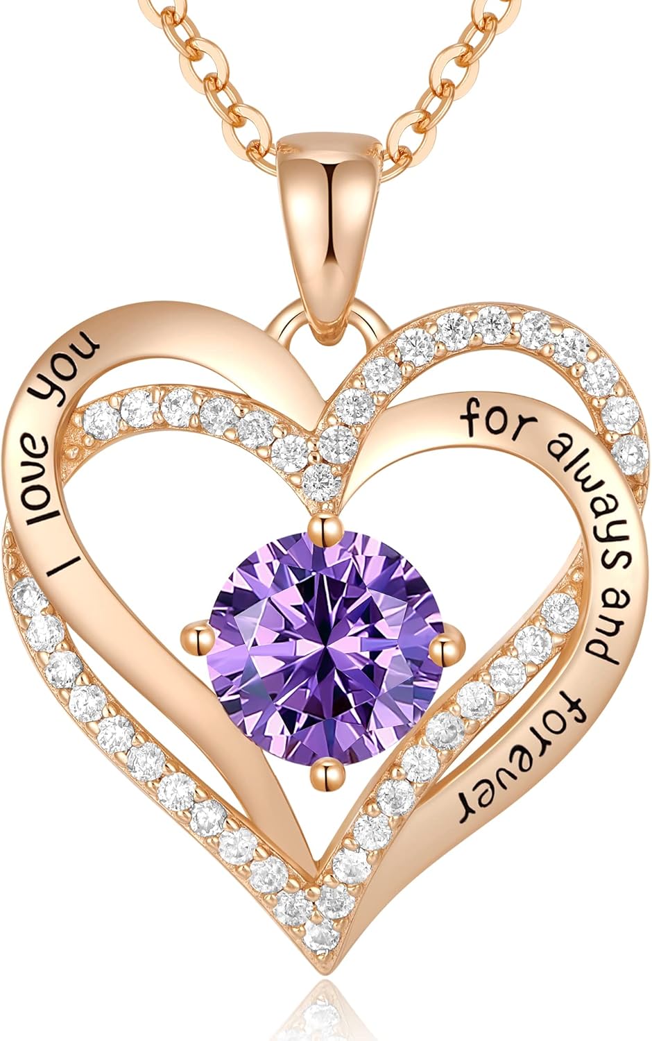 Forever Love Heart Necklaces