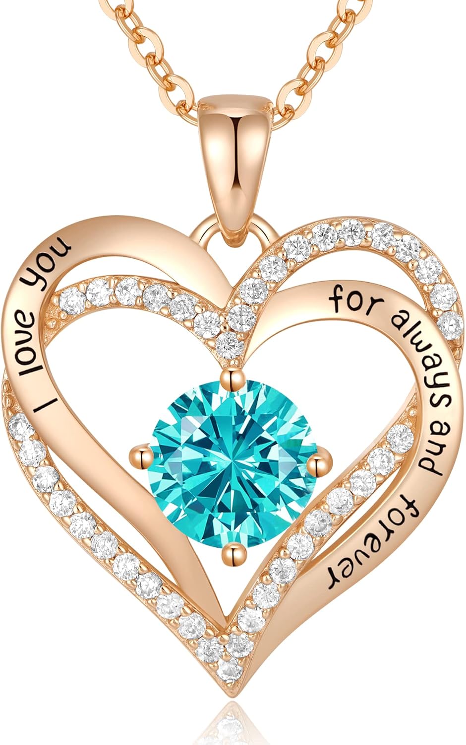 Forever Love Heart Necklaces