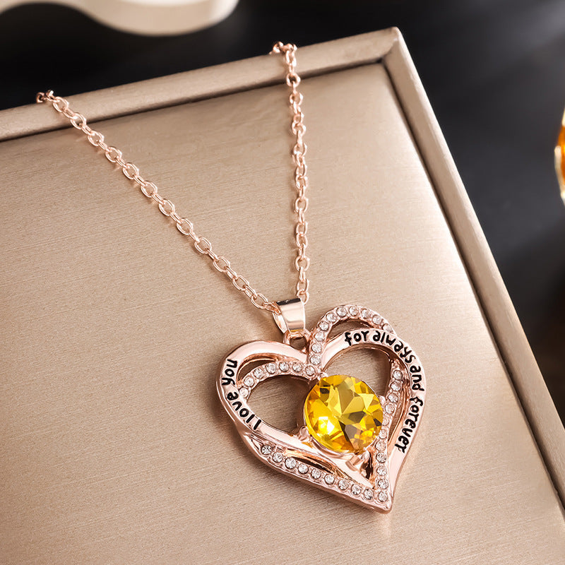 Forever Love Heart Necklaces