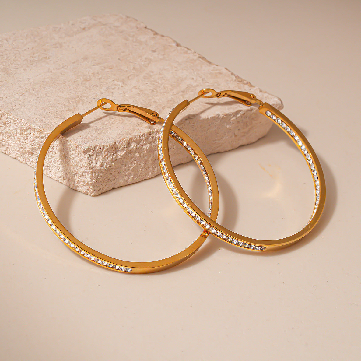 14K Gold Hoop Earrings