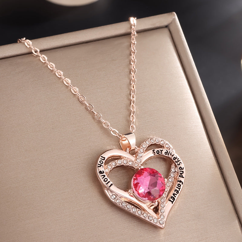 Forever Love Heart Necklaces