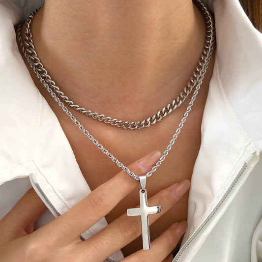 Cross Necklace for Men