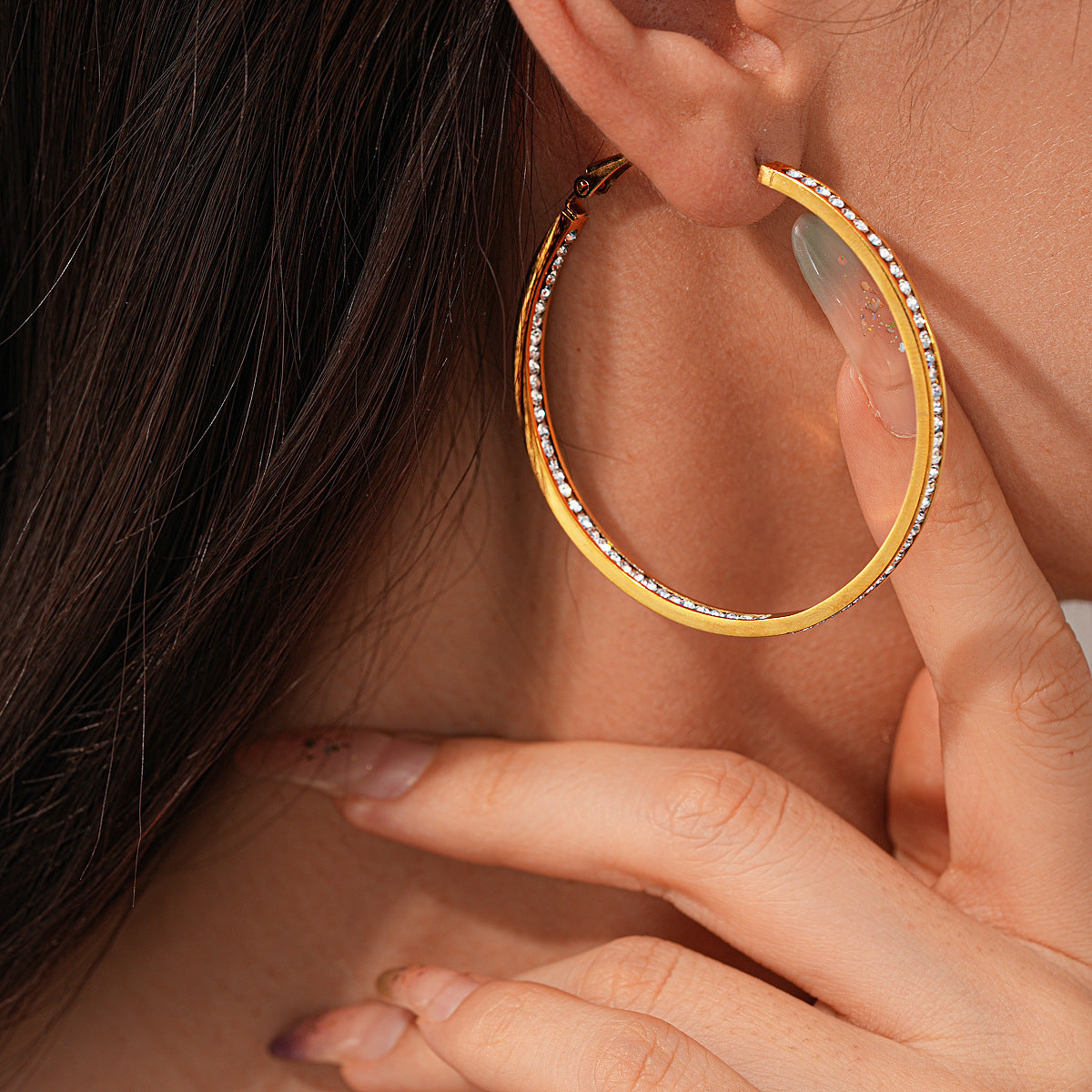 14K Gold Hoop Earrings