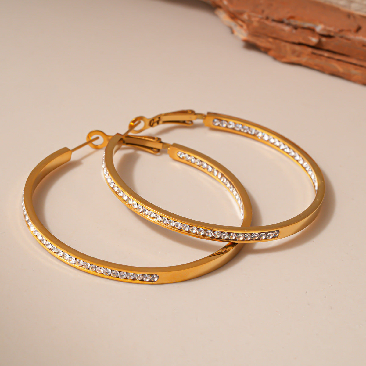14K Gold Hoop Earrings