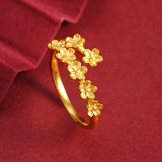 Cherry Blossom Bypass Ring