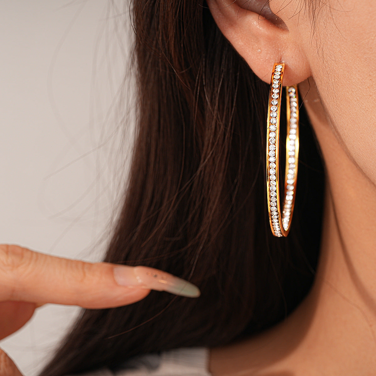 14K Gold Hoop Earrings