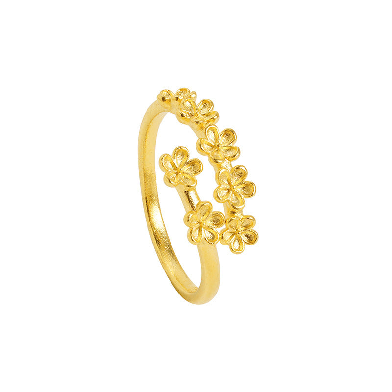 Cherry Blossom Bypass Ring