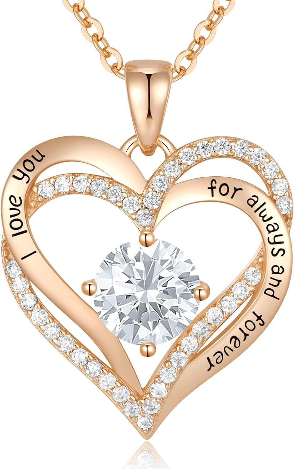 Forever Love Heart Necklaces 