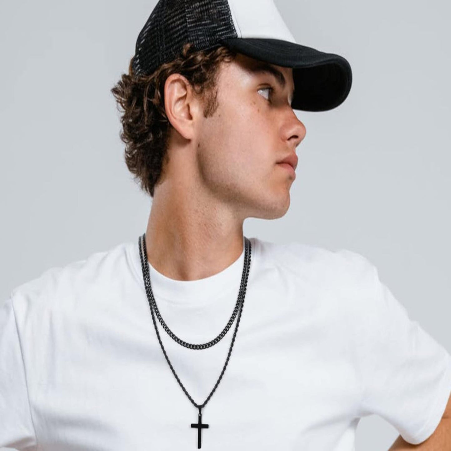 Cross Necklace for Men