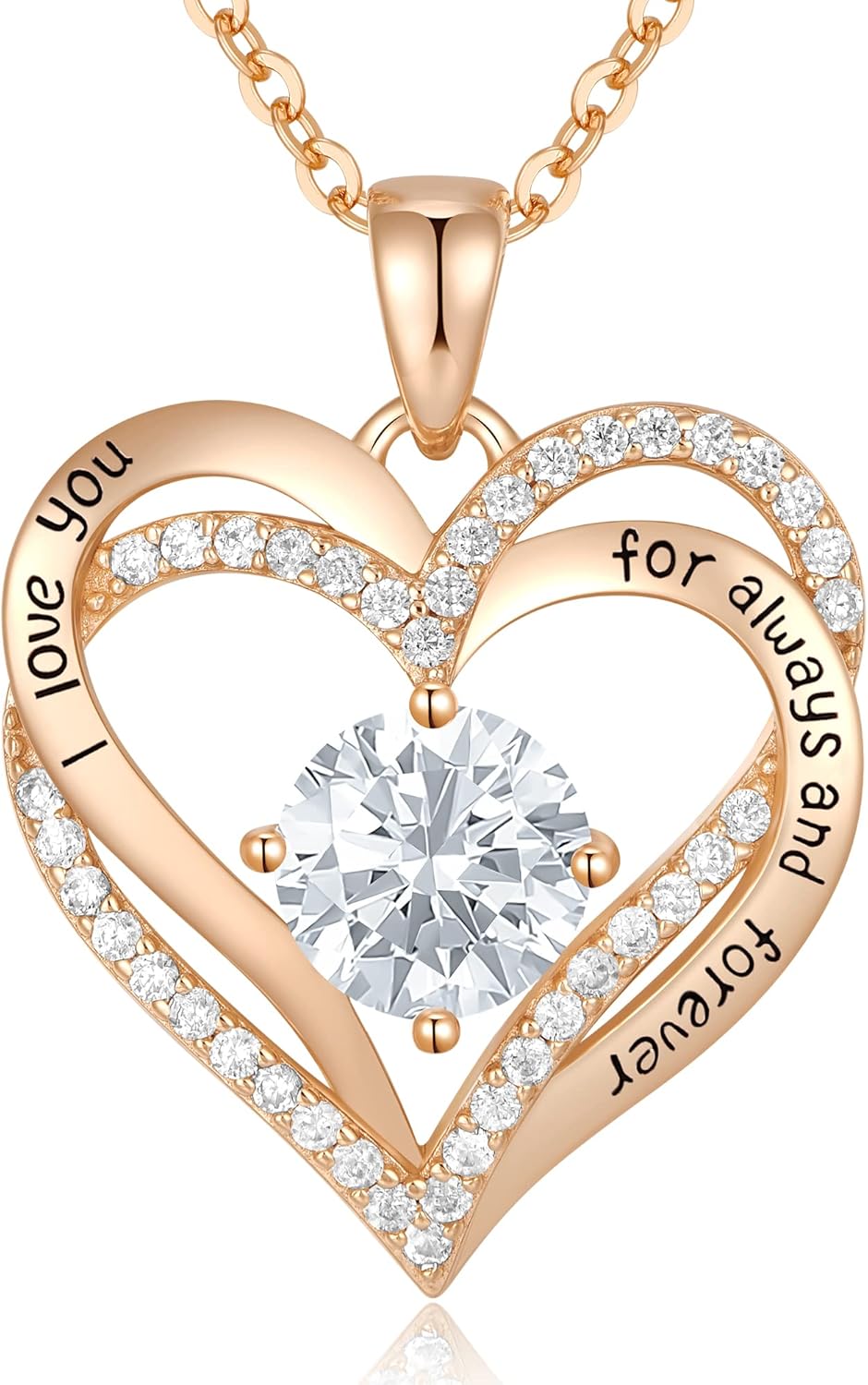 Forever Love Heart Necklaces 