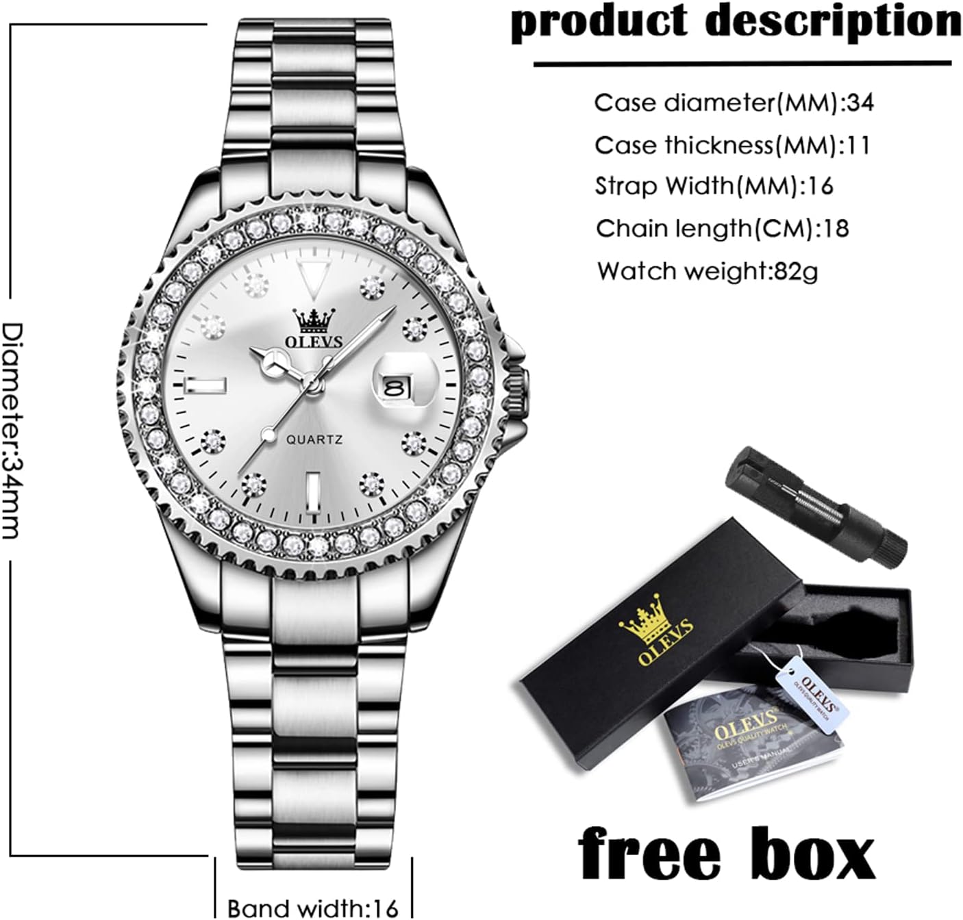 Lexurious Woman Watch 