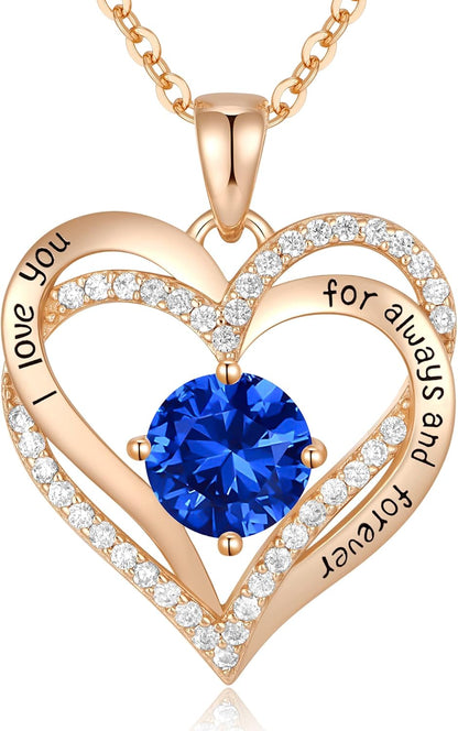 Forever Love Heart Necklaces 
