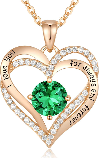 Forever Love Heart Necklaces 