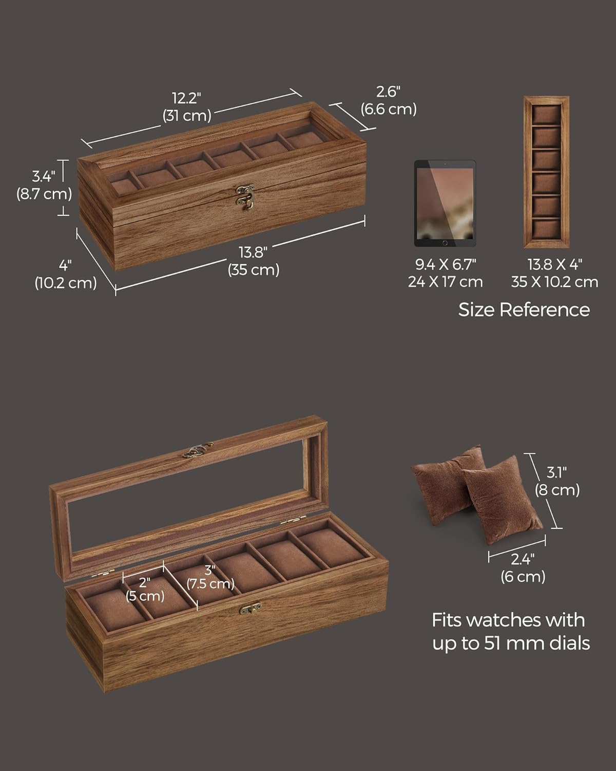 Mens Jewelry Box