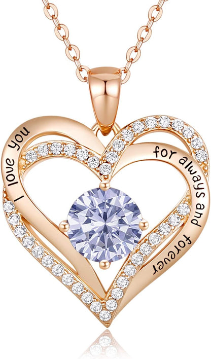Forever Love Heart Necklaces 
