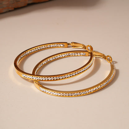 14K Gold Hoop Earrings 