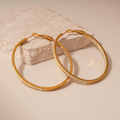 14K Gold Hoop Earrings 