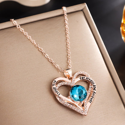 Forever Love Heart Necklaces 
