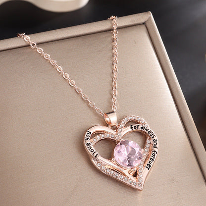 Forever Love Heart Necklaces 