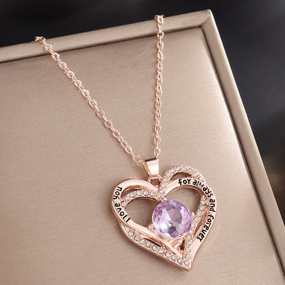 Forever Love Heart Necklaces 